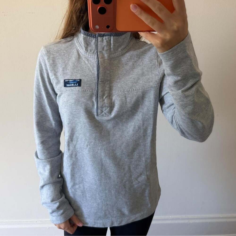 L.L.Bean Women's Grey Sweatshirt